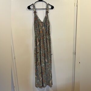 Derek Heart paisley knit maxi dress
